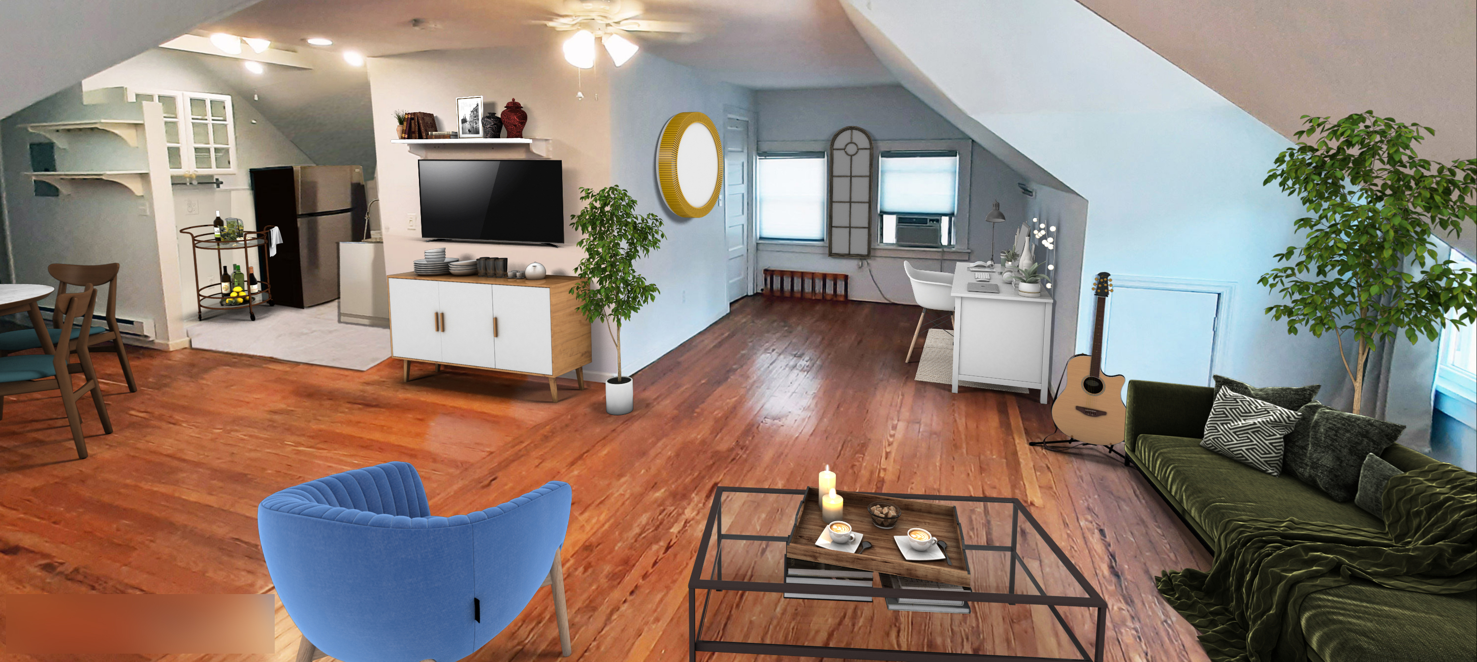 422 valley 3rd - Open Space 2 - STAGED 422 valley 3rd - Open Space 2 - STAGED