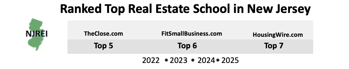 NJREI Ranked Top 5,6,7 Powerpoint